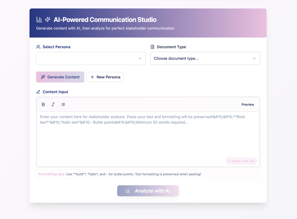 Speed-Building an AI 'Will My Boss Hate This?' Detector, Using Lovable