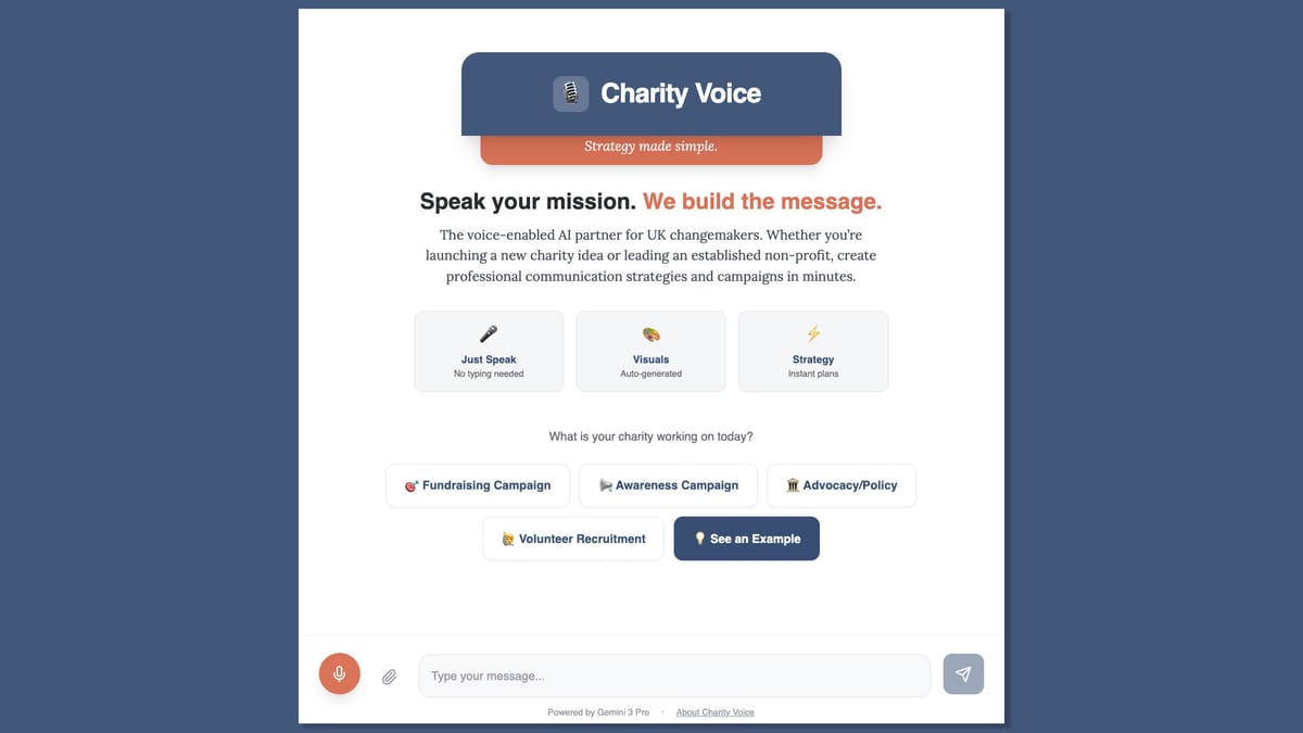 I Built a Voice-Enabled AI Strategy Architect That Generates Bespoke Campaign Dashboards – Here's What Made It Possible